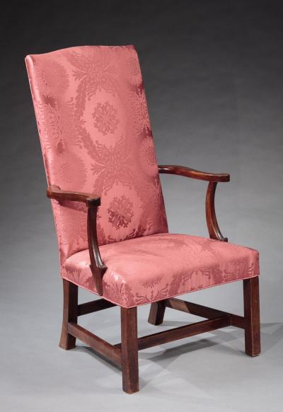Joseph Short CHIPPENDALE LOLLING CHAIR