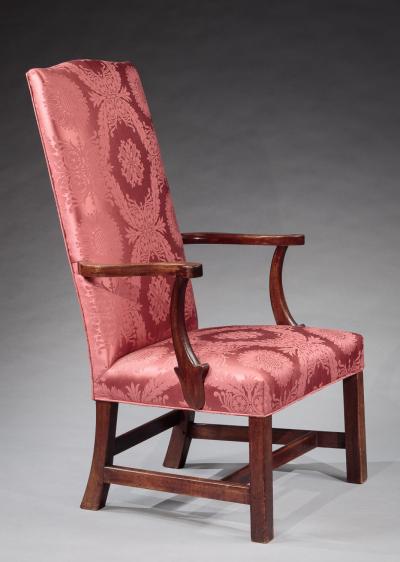 Joseph Short CHIPPENDALE LOLLING CHAIR