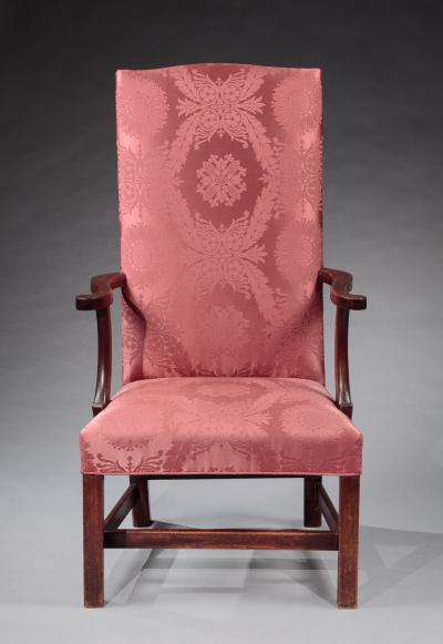 Joseph Short CHIPPENDALE LOLLING CHAIR