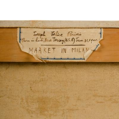 Joshua Felise Ziro Brevio Joshua Felise Ziro Brevio American 1900 xxx Market in Milan 