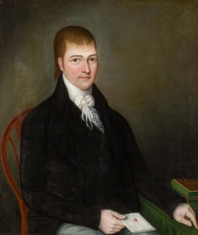 Joshua Johnson Portrait of a Gentleman