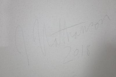 Joshua Nathanson Large Painting by Joshua Nathanson b 1976 The Cowboy dtd 2018