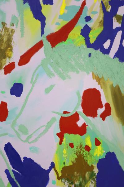 Joshua Nathanson Large Painting by Joshua Nathanson b 1976 The Cowboy dtd 2018