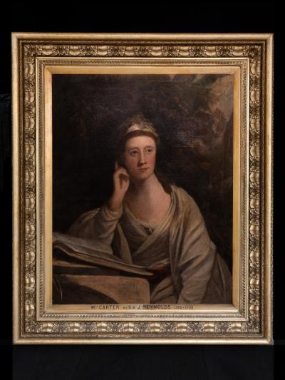 Joshua Reynolds 18th C Portrait Portrait of a Lady Oil on Canvas 92 x 71 cm Framed