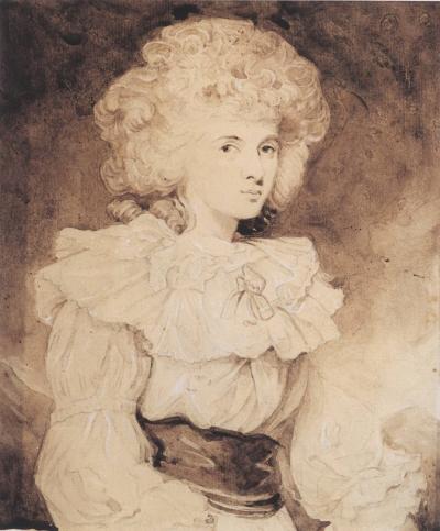 Joshua Reynolds Portrait of Lady Georgiana Spencer later the Duchess of Devonshire