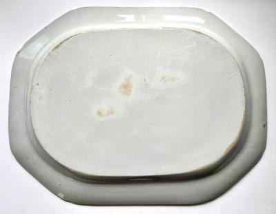 Josiah Spode II Rare Spode Willis Thatchd House London Trial Pattern Platter circa 1810