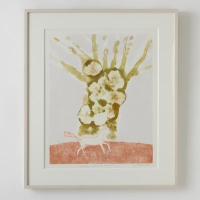 Josie Merck White Horse with Sycamore II