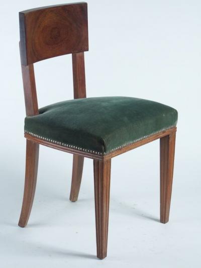 Joubert et Petit DIM DIM Joubert et Petit 7 dining side chairs 1 armchair