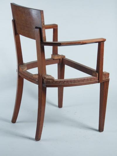 Joubert et Petit DIM DIM Joubert et Petit 7 dining side chairs 1 armchair