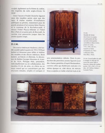 Joubert et Petit DIM DIM Joubert et Petit large cabinet buffet