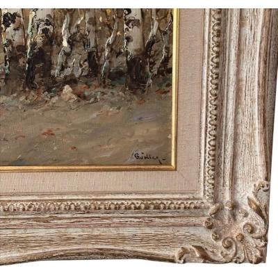 Jozsef Csillag Hungarian Landscape Oil Painting