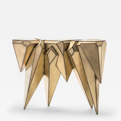 Juan and Paloma Garrido Crystal console