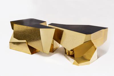 Juan and Paloma Garrido Set of Crystal tables