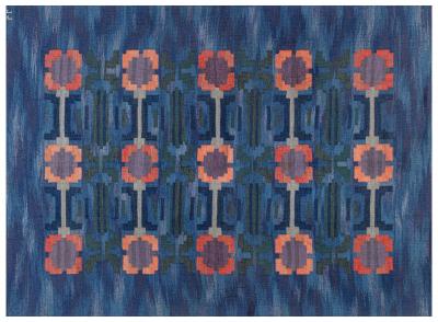 Judith Johansson SWEDISH FLAT WEAVE RUG BY JUDITH JOHANSSON