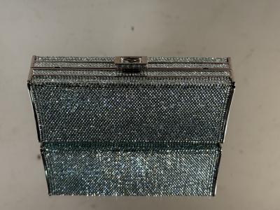 Judith Leiber GORGEOUS PAVE RHINESTONE HANDBAG CLUTCH BY JUDITH LEIBER