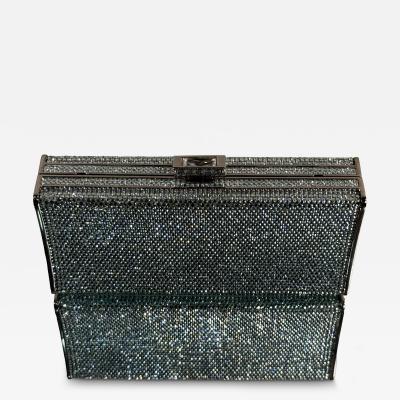 Judith Leiber GORGEOUS PAVE RHINESTONE HANDBAG CLUTCH BY JUDITH LEIBER