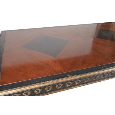 Judson Rothschild Judson Rothschild Neoclassical Style Dining Table With Two Leaves
