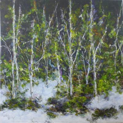 Judy Cheng Birch Trees