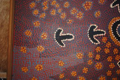 Judy Nanipijinpas Granites Rare Australian Aboriginal Dream Dot Painting