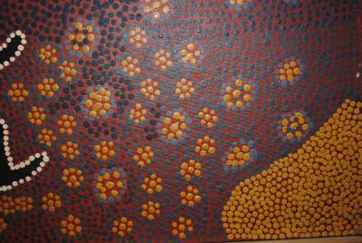 Judy Nanipijinpas Granites Rare Australian Aboriginal Dream Dot Painting