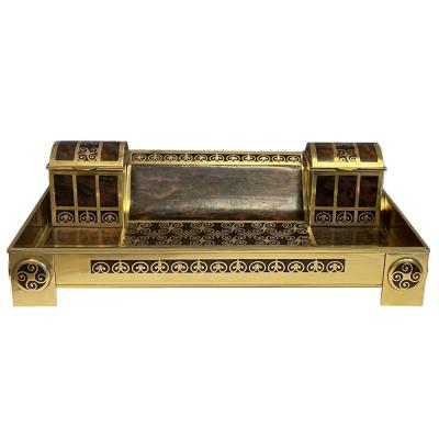 Jugendstil inkwell vide poche by Erhard und Sohne