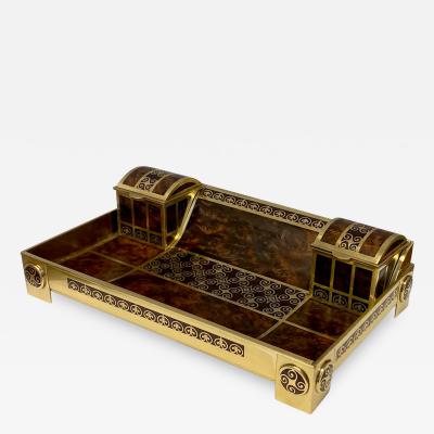 Jugendstil inkwell vide poche by Erhard und Sohne