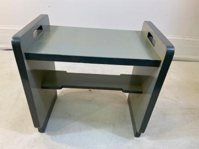 Jules Bouy RARE ART DECO VANITY AND STOOL BY JULES BOUY