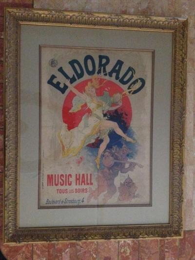Jules Cheret Jules Cheret El Dorado Art Nouveau Original Poster