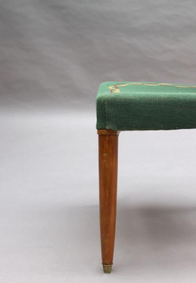 Jules Leleu 4 Fine French Art Deco Dining Chairs by Jules Leleu 4 arm chairs available 