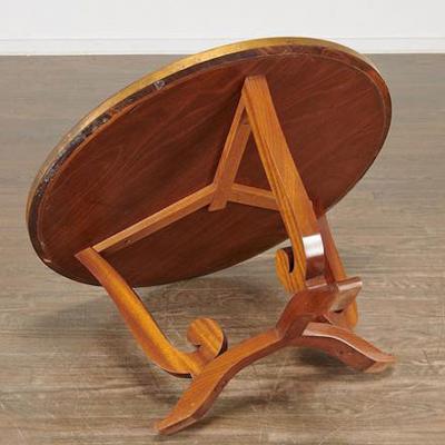 Jules Leleu ART DECO PERIOD MAHOGANY GU RIDON ATTRIBUTED TO JULES LELEU