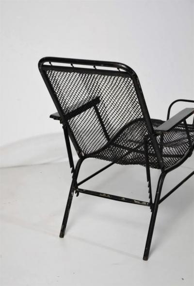 Jules Leleu Chaise Longue by Jules Leleu and Atelier Jean Prouve