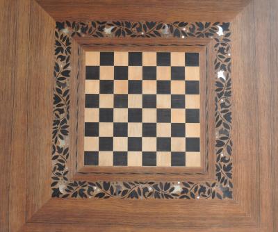 Jules Leleu FINE FRENCH ART DECO PALISANDER GAME TABLE BY JULES LELEU
