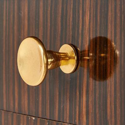 Jules Leleu FRENCH ART DECO MACASSAR GAME TABLE BY JULES LELEU