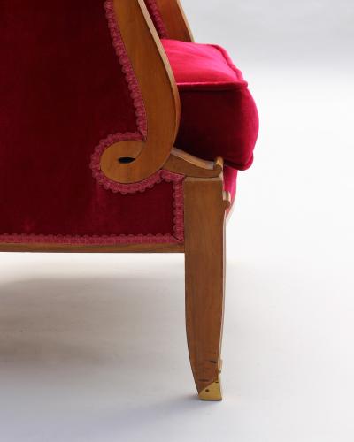 Jules Leleu Fine French 1930s 5 piece Living Room Set by Jules Leleu