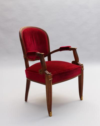 Jules Leleu Fine French 1930s 5 piece Living Room Set by Jules Leleu