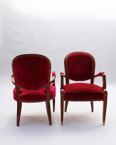 Jules Leleu Fine French 1930s 5 piece Living Room Set by Jules Leleu