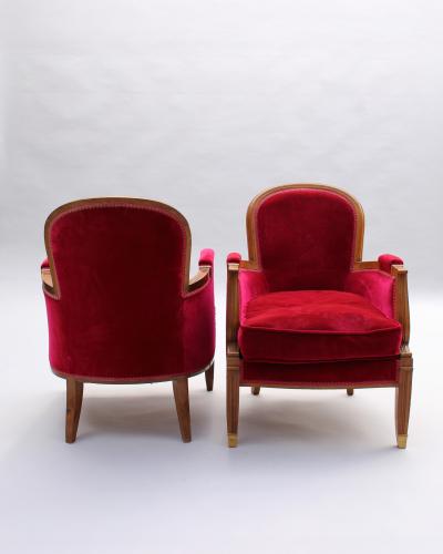 Jules Leleu Fine French 1930s 5 piece Living Room Set by Jules Leleu