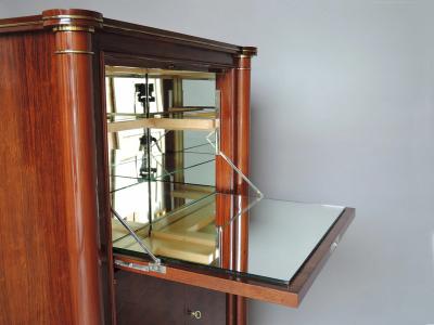 Jules Leleu Fine French Art Deco Bar by Jules Leleu