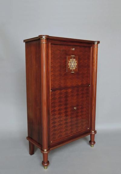 Jules Leleu Fine French Art Deco Bar by Jules Leleu