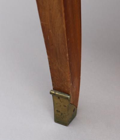 Jules Leleu Fine French Art Deco Walnut Armchair by Jules Leleu