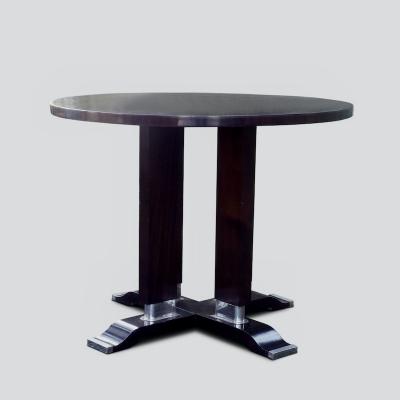 Jules Leleu French 1930s Side Table attributed to Jules Leleu