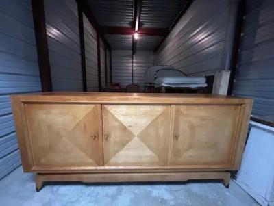 Jules Leleu French Art Deco Credenza After Jules Leleu