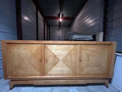 Jules Leleu French Art Deco Credenza After Jules Leleu