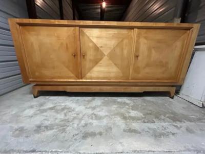 Jules Leleu French Art Deco Credenza After Jules Leleu
