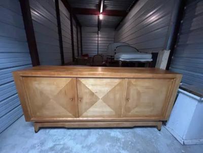 Jules Leleu French Art Deco Credenza After Jules Leleu
