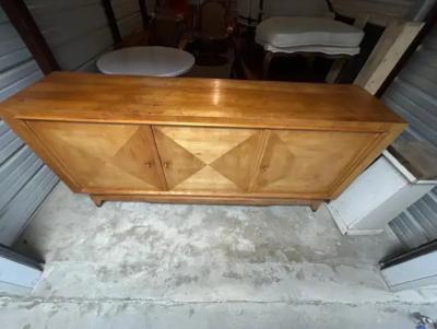 Jules Leleu French Art Deco Credenza After Jules Leleu