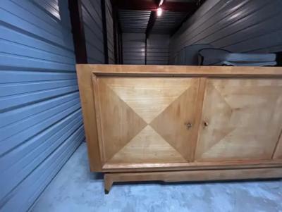 Jules Leleu French Art Deco Credenza After Jules Leleu