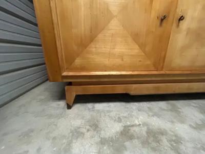 Jules Leleu French Art Deco Credenza After Jules Leleu