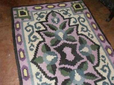 Jules Leleu French Art Deco Rug in the Style of Jules Leleu