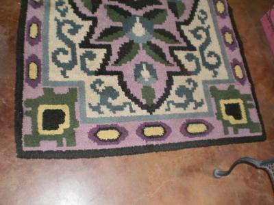 Jules Leleu French Art Deco Rug in the Style of Jules Leleu